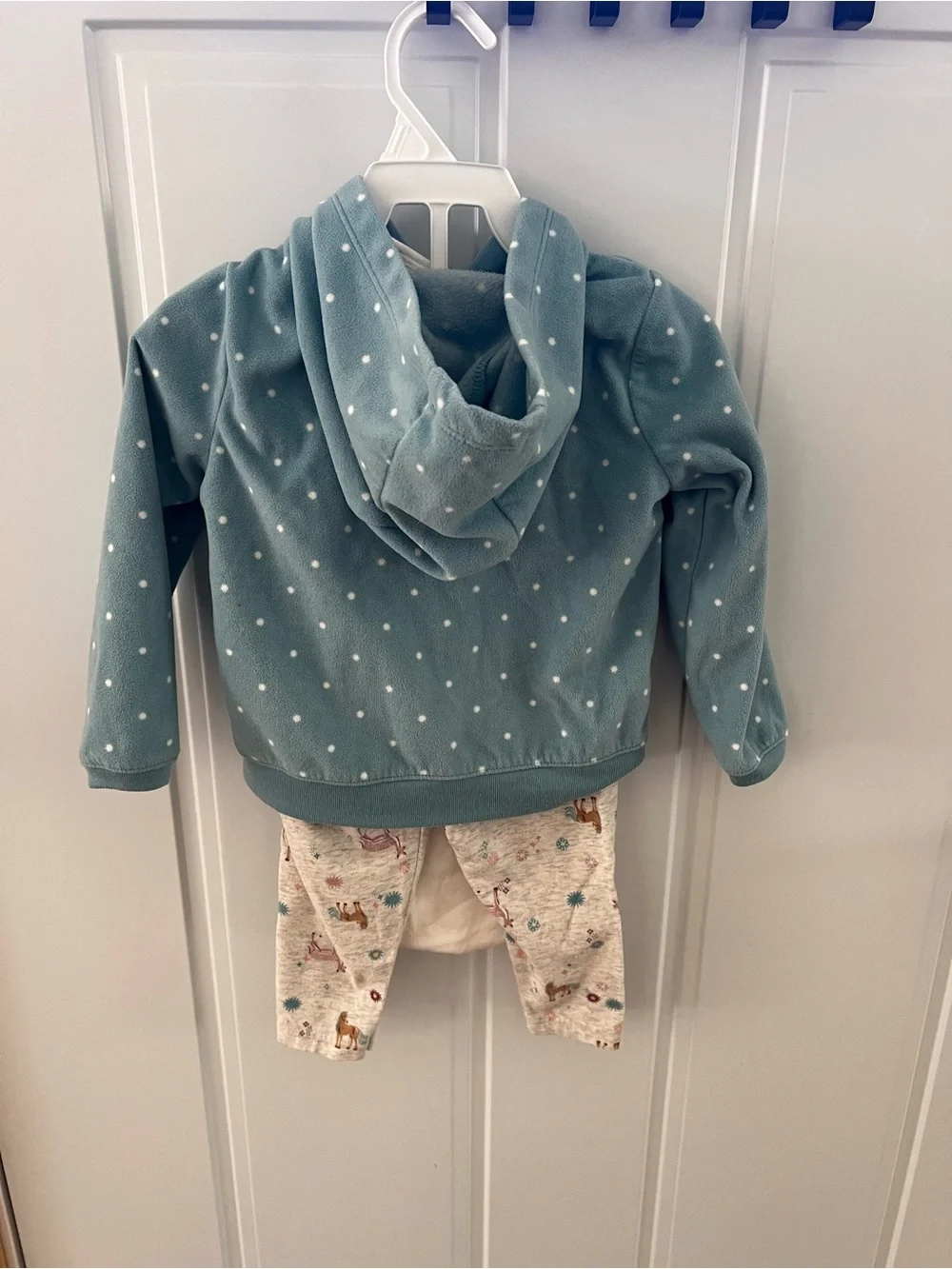 Carter’s Unicorn Matching Set- Hoodie, T Shirt Onesie and Leggings